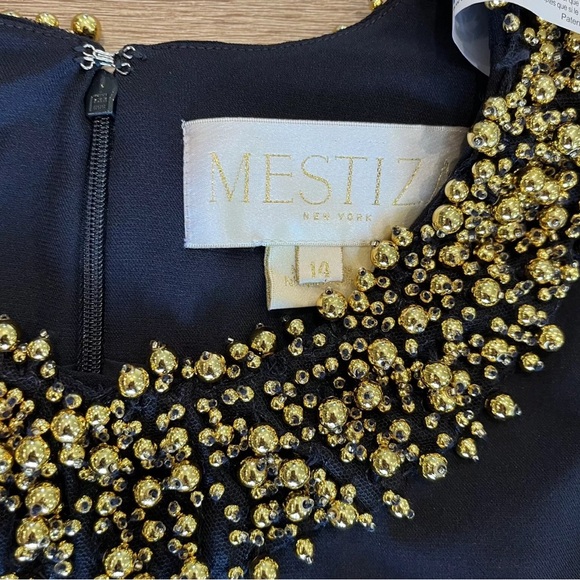 Mestiza Navy shift dress. Beautiful but venue changed - Picture 4 of 9